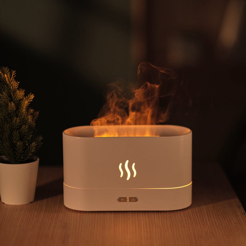 Difusor Bruma — Humidificador con Efecto Llama